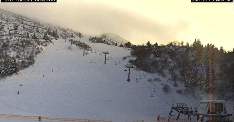 Webcam Monte Bondone - Bondone Palon e Canalon