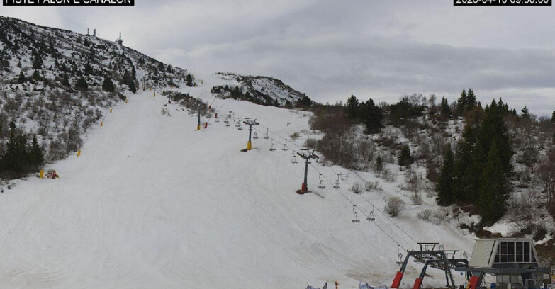 Webcam Monte Bondone - Bondone Palon e Canalon