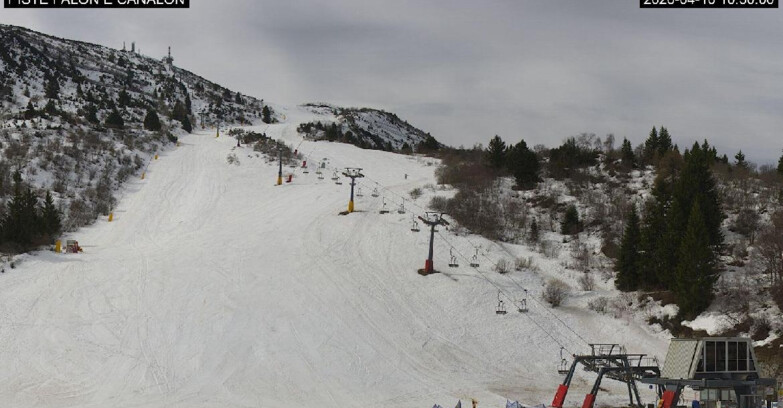 Webcam Monte Bondone - Bondone Palon e Canalon