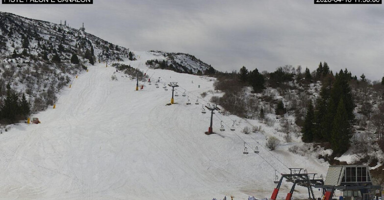 Webcam Monte Bondone - Bondone Palon e Canalon