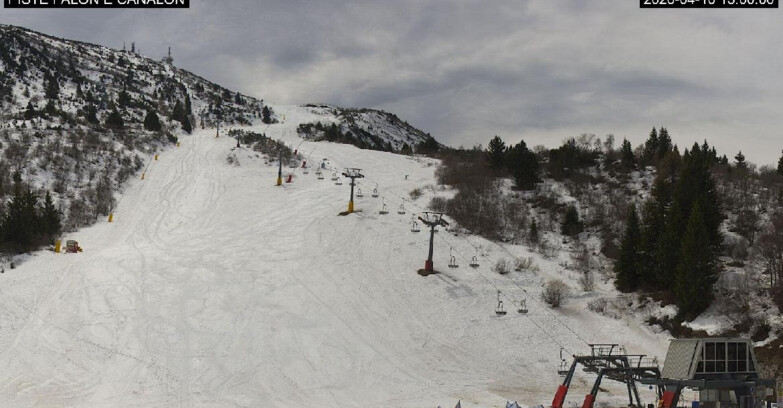 Webcam Monte Bondone - Bondone Palon e Canalon