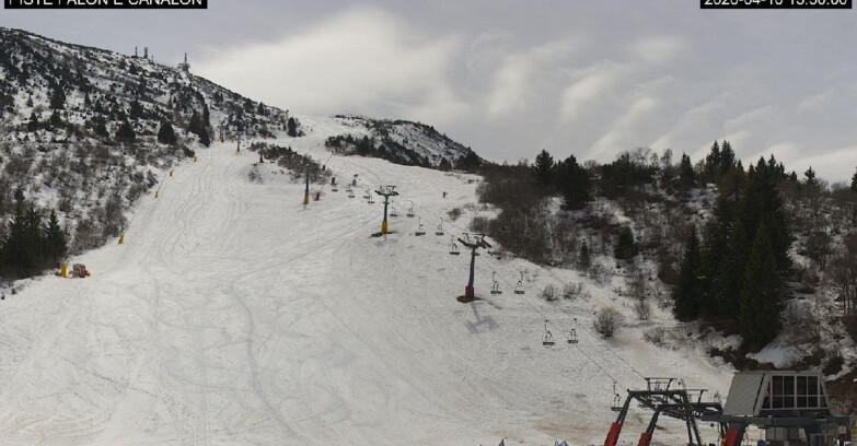 Webcam Monte Bondone - Bondone Palon e Canalon