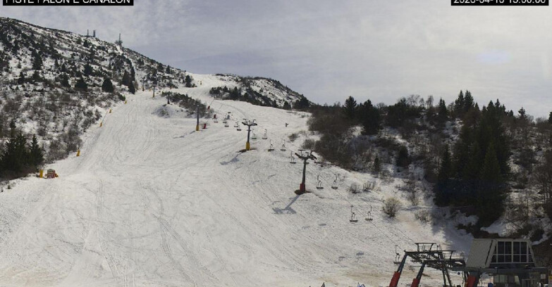 Webcam Monte Bondone - Bondone Palon e Canalon