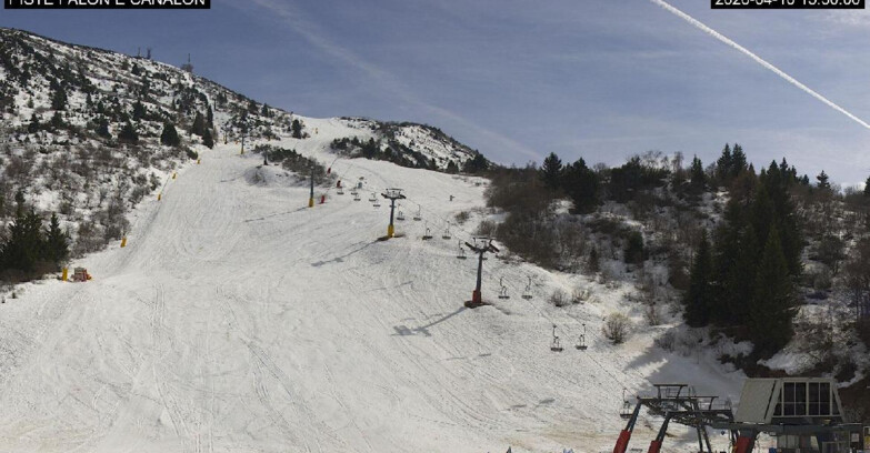 Webcam Monte Bondone - Bondone Palon e Canalon