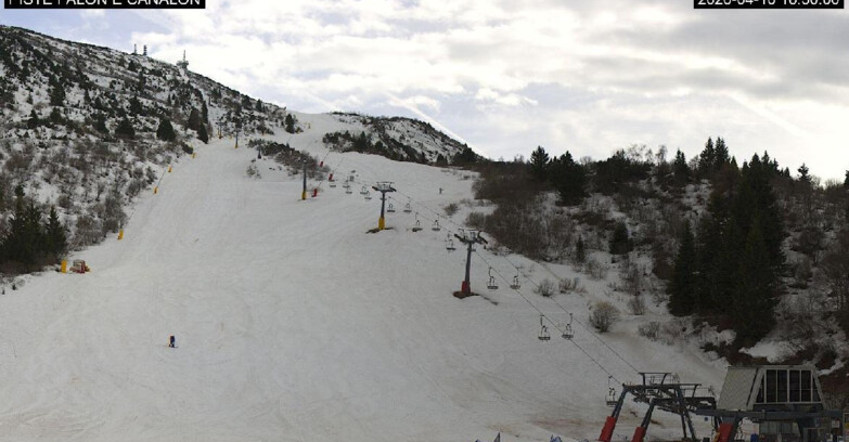 Webcam Monte Bondone - Bondone Palon e Canalon