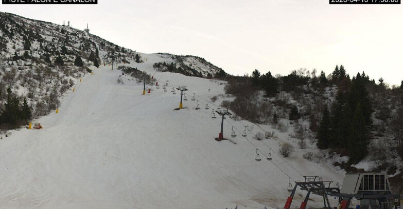 Webcam Monte Bondone - Bondone Palon e Canalon