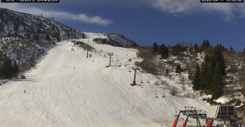 Webcam Monte Bondone - Bondone Palon e Canalon