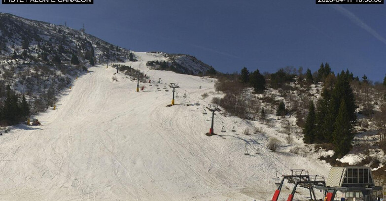 Webcam Monte Bondone - Bondone Palon e Canalon