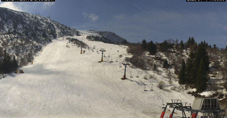 Webcam Monte Bondone - Bondone Palon e Canalon