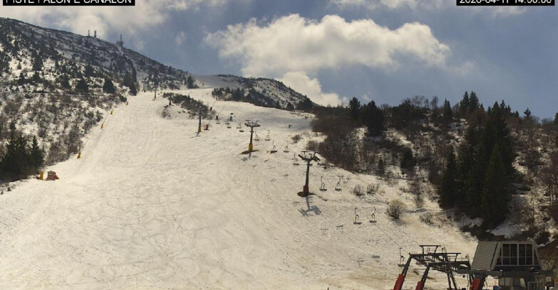 Webcam Monte Bondone - Bondone Palon e Canalon