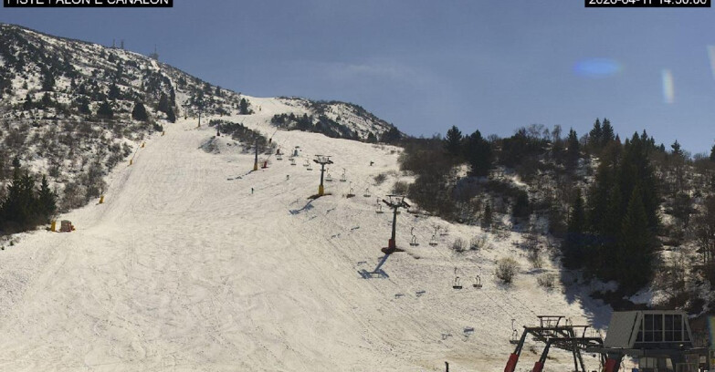 Webcam Monte Bondone - Bondone Palon e Canalon