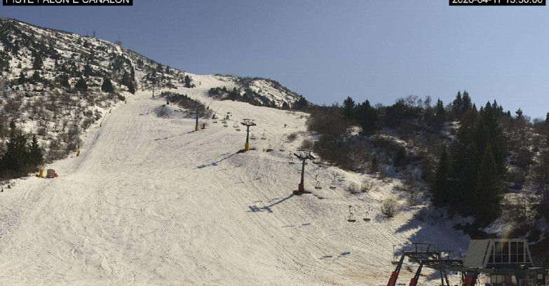 Webcam Monte Bondone - Bondone Palon e Canalon