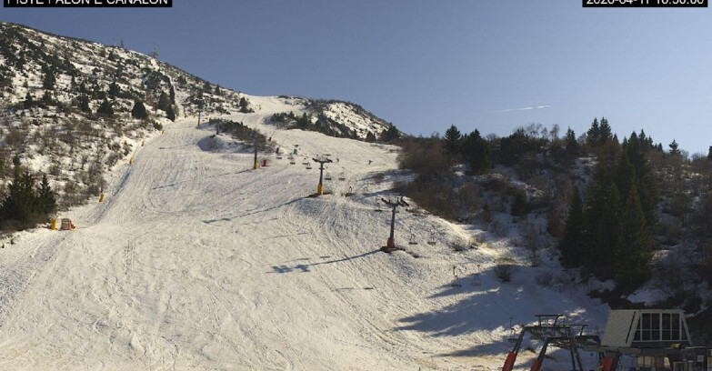 Webcam Monte Bondone - Bondone Palon e Canalon