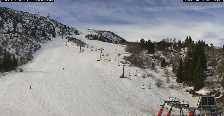 Webcam Monte Bondone - Bondone Palon e Canalon