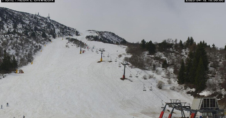 Webcam Monte Bondone - Bondone Palon e Canalon
