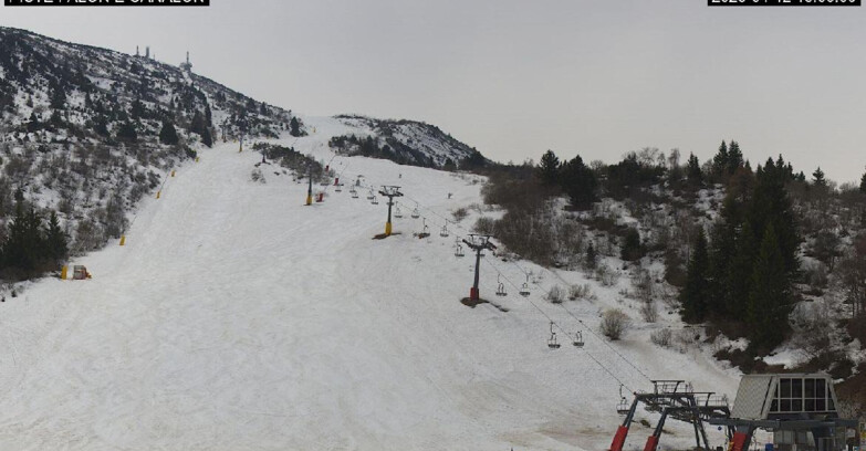 Webcam Monte Bondone - Bondone Palon e Canalon