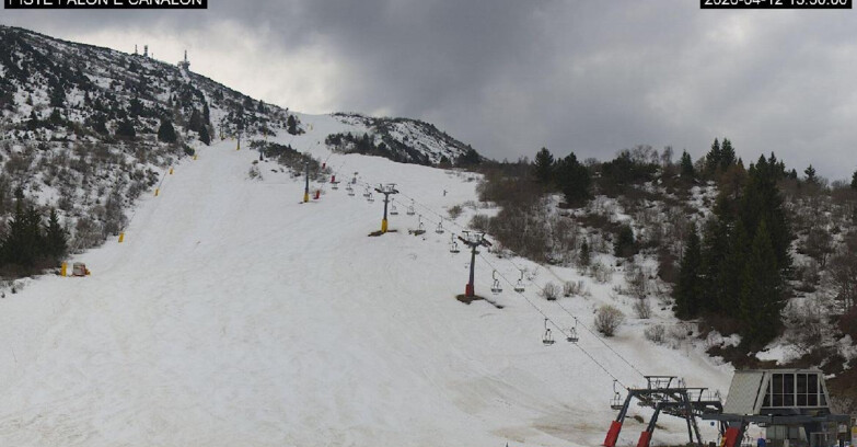 Webcam Monte Bondone - Bondone Palon e Canalon