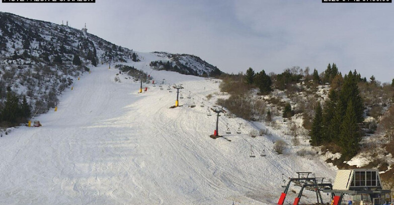 Webcam Monte Bondone - Bondone Palon e Canalon