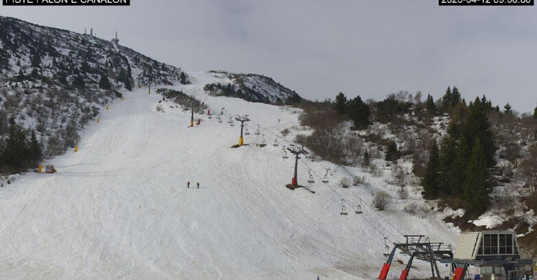 Webcam Monte Bondone - Bondone Palon e Canalon