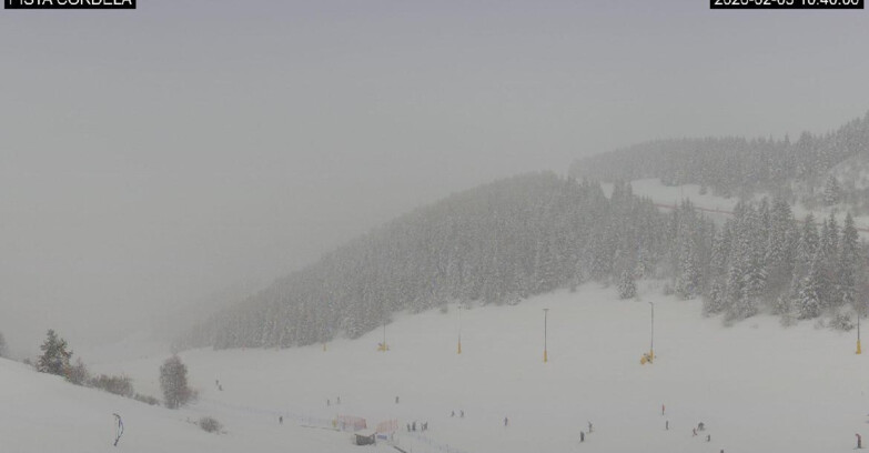 Webcam Monte Bondone - Slope Cordela and snowpark