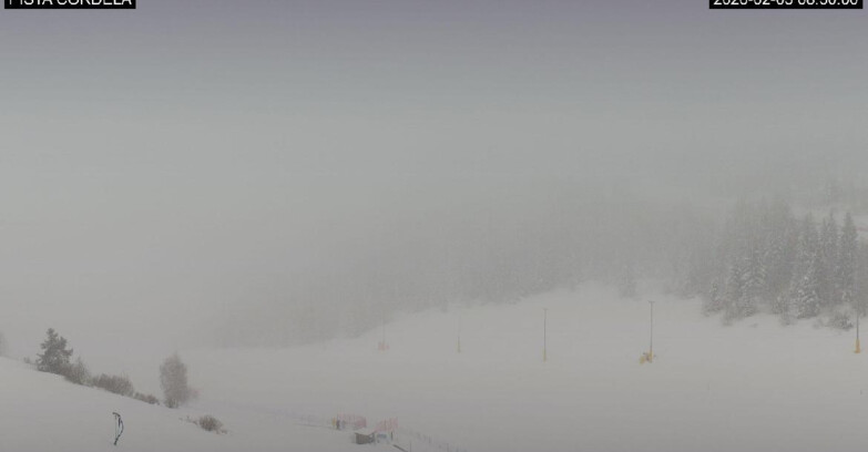 Webcam Monte Bondone - Slope Cordela and snowpark