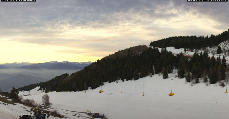 Webcam Monte Bondone - Slope Cordela and snowpark
