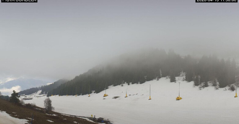 Webcam Monte Bondone - Slope Cordela and snowpark