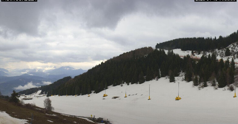 Webcam Monte Bondone - Slope Cordela and snowpark