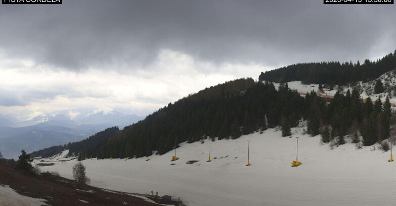 Webcam Monte Bondone - Slope Cordela and snowpark