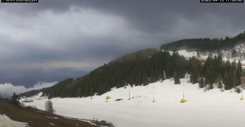 Webcam Monte Bondone - Slope Cordela and snowpark