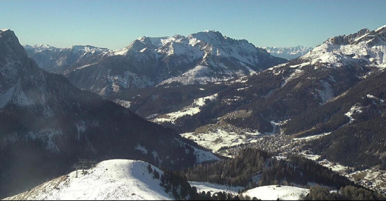 Webcam Pozza di Fassa-Aloch-Buffaure  - Cabinovia Buffaure - Stazione a Monte