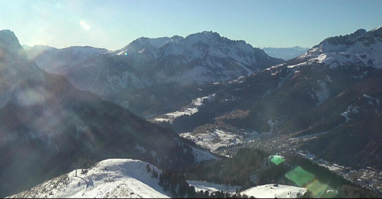 Webcam Pozza di Fassa-Aloch-Buffaure  - Cabinovia Buffaure - Stazione a Monte