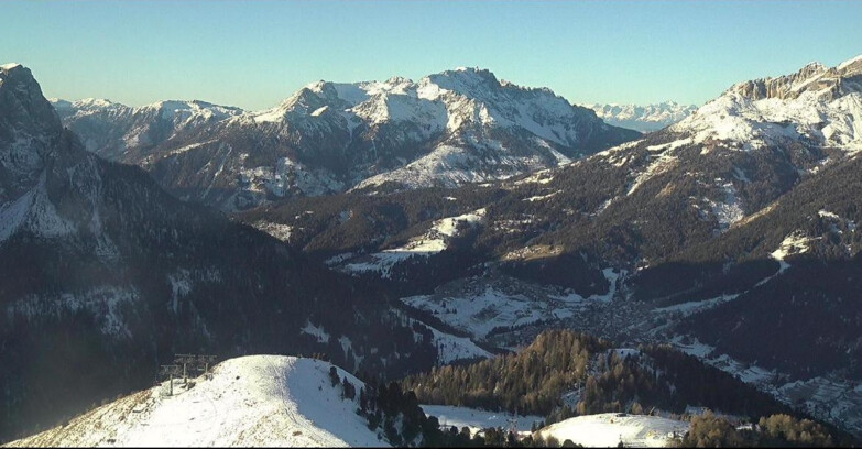 Webcam Pozza di Fassa-Aloch-Buffaure  - Cabinovia Buffaure - Stazione a Monte