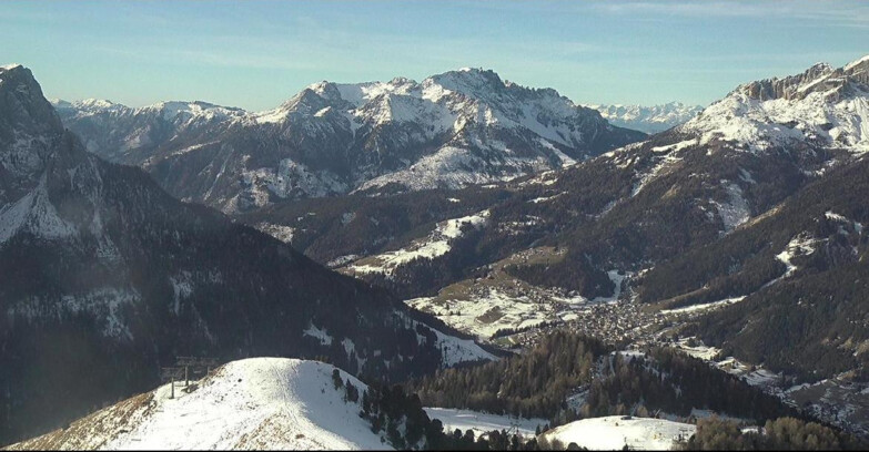 Webcam Pozza di Fassa-Aloch-Buffaure  - Cabinovia Buffaure - Stazione a Monte