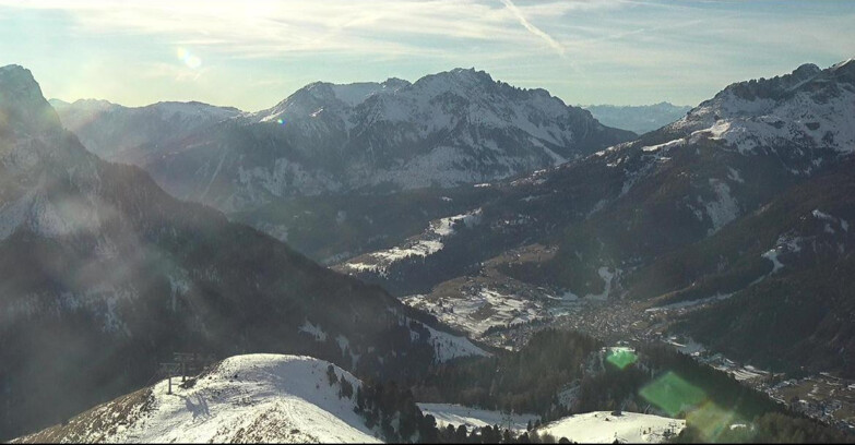 Webcam Pozza di Fassa-Aloch-Buffaure  - Cabinovia Buffaure - Stazione a Monte