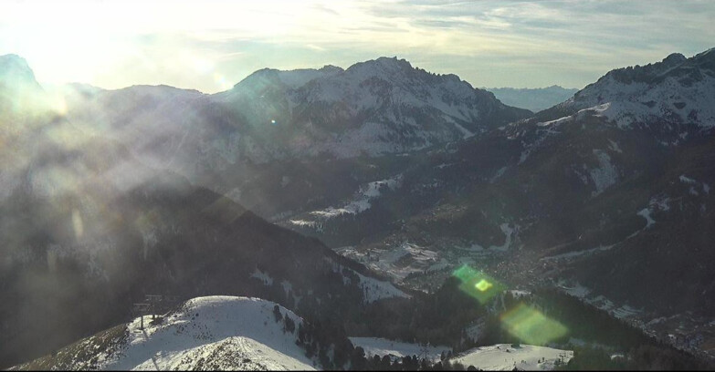 Webcam Pozza di Fassa-Aloch-Buffaure  - Cabinovia Buffaure - Stazione a Monte