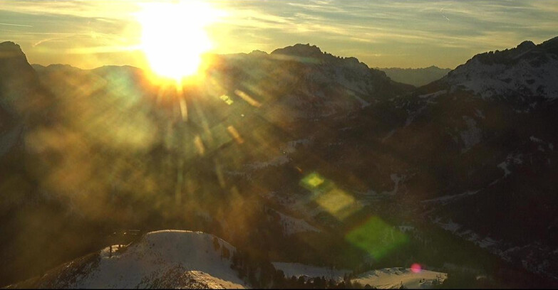 Webcam Pozza di Fassa-Aloch-Buffaure  - Cabinovia Buffaure - Stazione a Monte
