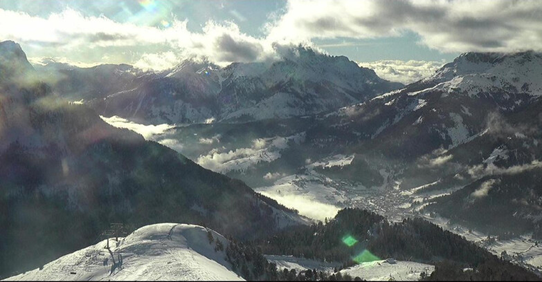 Webcam Pozza di Fassa-Aloch-Buffaure - Cabinovia Buffaure - Stazione a Monte