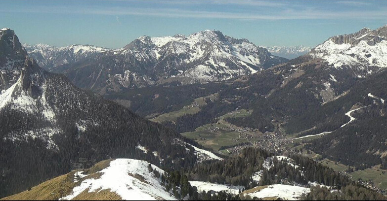 Webcam Pozza di Fassa-Aloch-Buffaure - Cabinovia Buffaure - Stazione a Monte