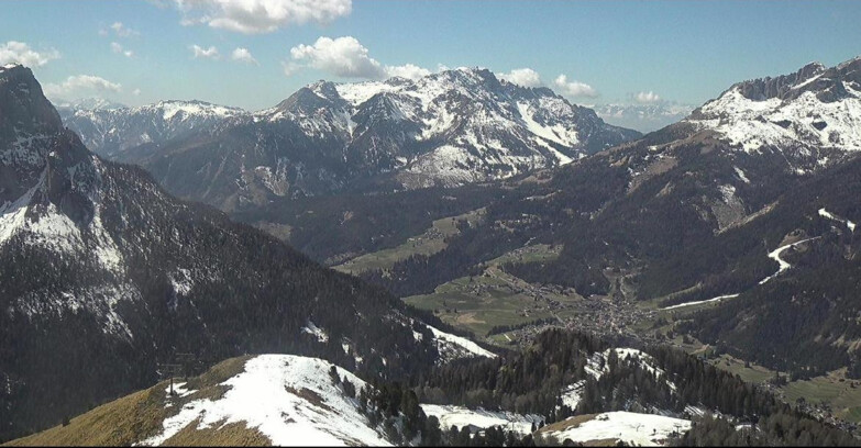 Webcam Pozza di Fassa-Aloch-Buffaure - Cabinovia Buffaure - Stazione a Monte