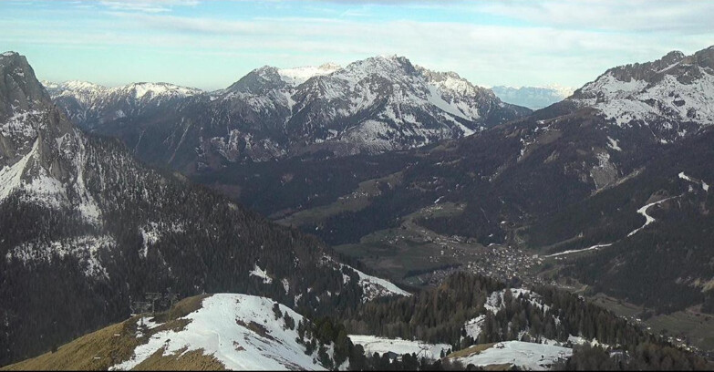 Webcam Pozza di Fassa-Aloch-Buffaure - Cabinovia Buffaure - Stazione a Monte