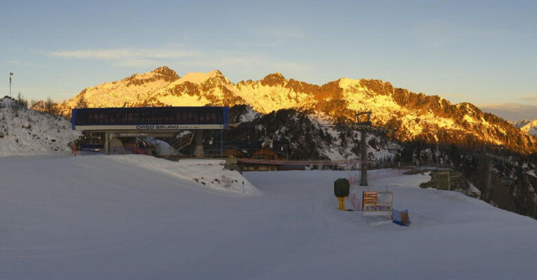 Webcam Фольгарида-Мариллева - Seggiovia Orso Bruno 