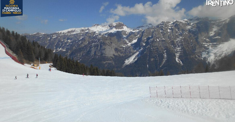 Webcam Фольгарида-Мариллева - Pista delle Rocce - Folgarida