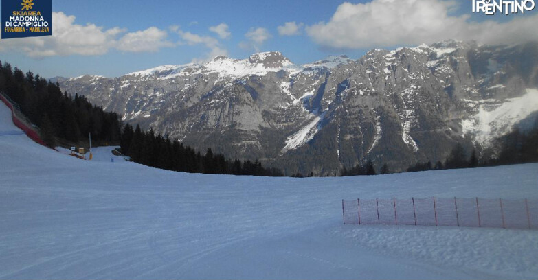 Webcam Фольгарида-Мариллева - Pista delle Rocce - Folgarida