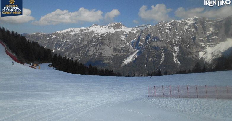 Webcam Фольгарида-Мариллева - Pista delle Rocce - Folgarida