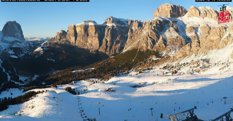 Webcam Canazei-Belvedere - SKIAREA BELVEDERE 