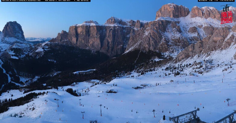 Webcam Canazei-Belvedere - SKIAREA BELVEDERE 