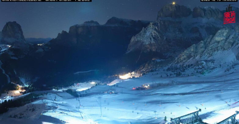 Webcam Canazei-Belvedere - SKIAREA BELVEDERE 