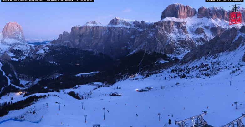 Webcam Canazei-Belvedere  - SKIAREA BELVEDERE 