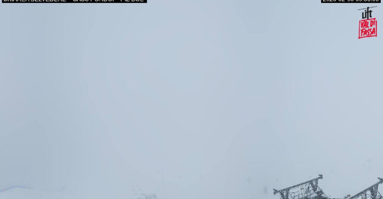 Webcam Canazei-Belvedere - SKIAREA BELVEDERE 